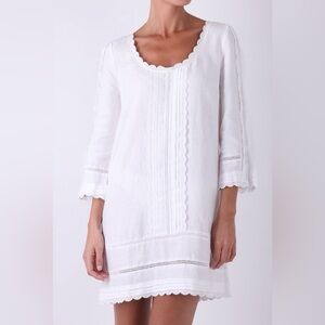 Juicy Couture White Linen Mini Dress
